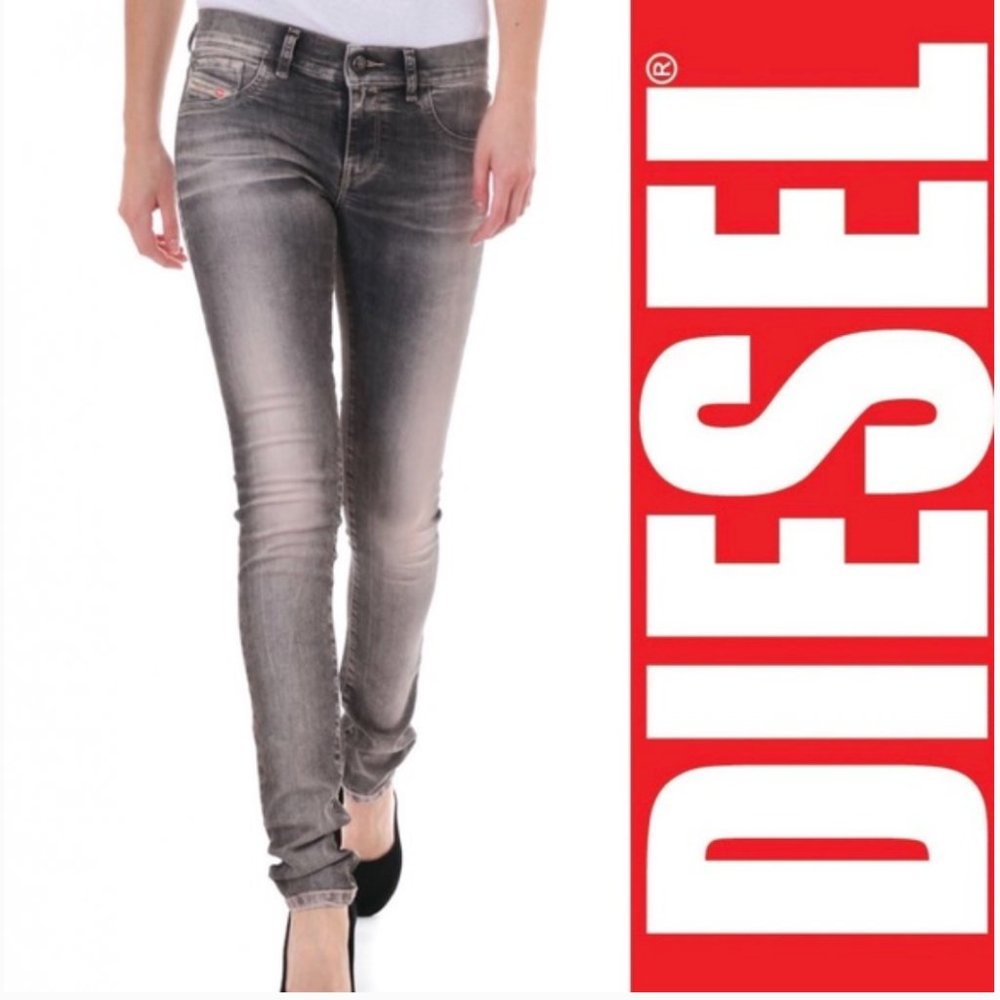 Diesel Low Waist Livier Super Slim Jegging